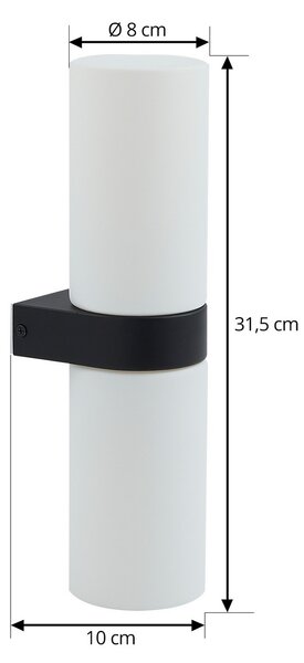 Zidne Svjetiljka Lucande, Basolo, prigušiv, Bijela, Kupaonica, Moderan
