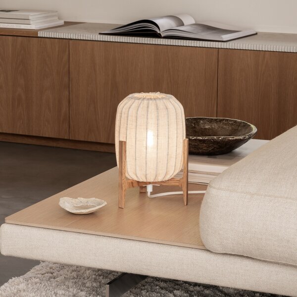 Stolne Lampa Watt & Veke, Prisma, prigušiv, Drvo, Dnevna soba, Drvo, Dizajn