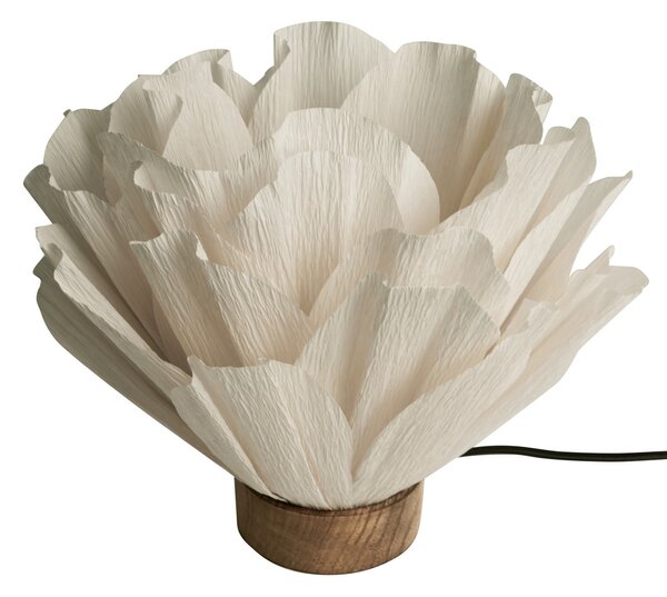 Stolne Lampa Watt & Veke, Lisa, Bijela, Spavaća soba, Papirnati karton, Dizajn
