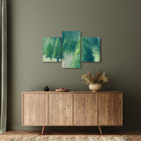 Slika - Slikane crnogorice (90x60 cm)