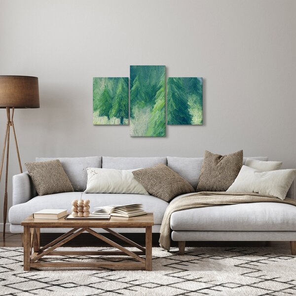 Slika - Slikane crnogorice (90x60 cm)