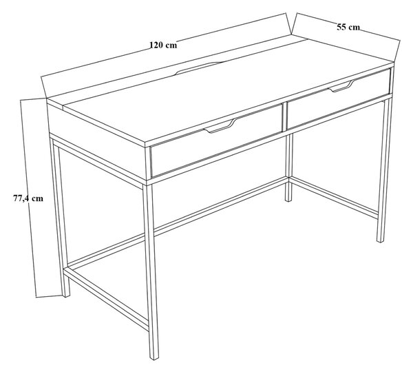 Zondo.hr PC stol Worky (zelena). Akcija -29%. 1144766