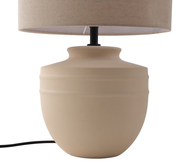 Stolne Lampa Lindby, Thalassia, Bež, Blagovaonica, Keramika, Moderan