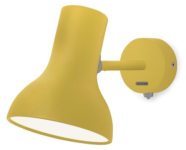 Zidne Svjetiljka Anglepoise, Type 75 Mini, prigušiv, Žuta, Dnevna soba, Metal, Dizajn