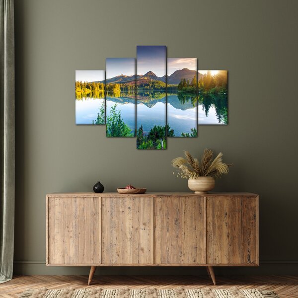 Slika - jezero (150x105 cm)