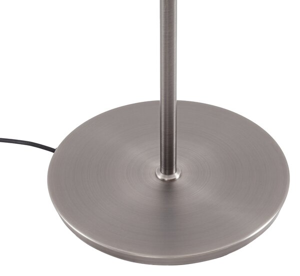 Podne Lampa Lucande, Raymond, prigušiv, Metalik, Dnevna soba, Metal, Moderan