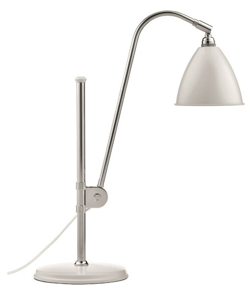 Bestlite BL1 Stolna lampa Ø16 Krom/Mat Bijela - GUBI