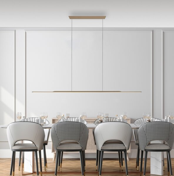 Viseće Svjetiljka PURE, Surface, prigušiv, Bronca / stari mesing, Dnevna soba, Aluminij, Moderan