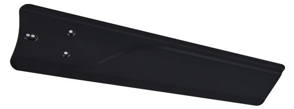 Aerallo LED stropni ventilator, crni, CCT, tih – Lindby Lindby, Aerallo, Crno, Dnevna soba, Metal, Moderan