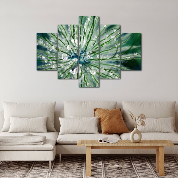 Slika - Makro slika cvijeta (150x105 cm)