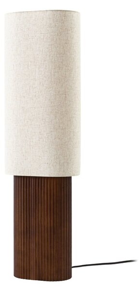 Podne Lampa Lindby, Kimiko, Drvo, Dnevna soba, Tkanina / tekstil, Skandinavski