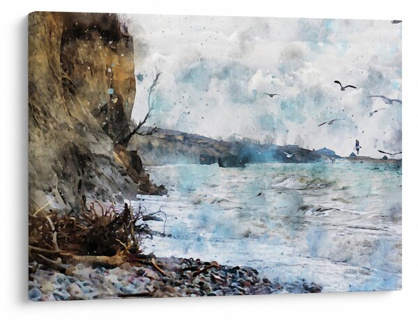 Slika - Greben, akvarel (70x50 cm)