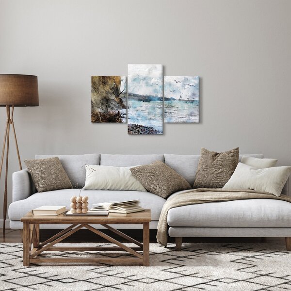 Slika - Greben, akvarel (90x60 cm)
