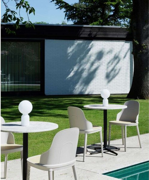 Stolne Lampa Normann Copenhagen, prigušiv, Bijela, Dnevna soba, Plastika