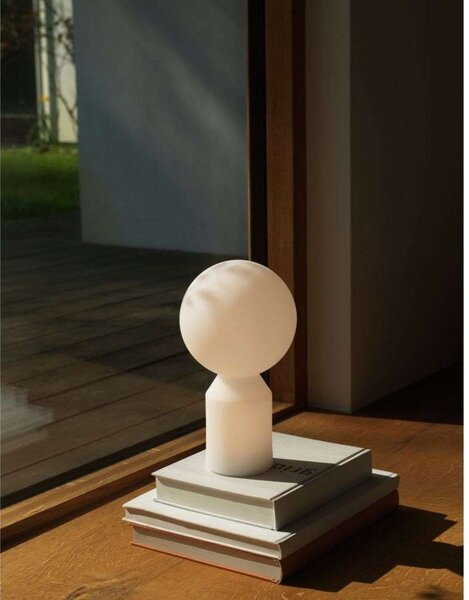 Stolne Lampa Normann Copenhagen, prigušiv, Bijela, Dnevna soba, Plastika