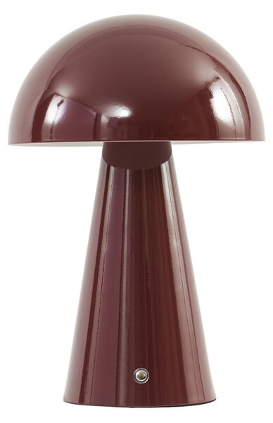 Stolne Lampa Lindby, Nevijo, prigušiv, Crvena, Dnevna soba, Metal, Moderan
