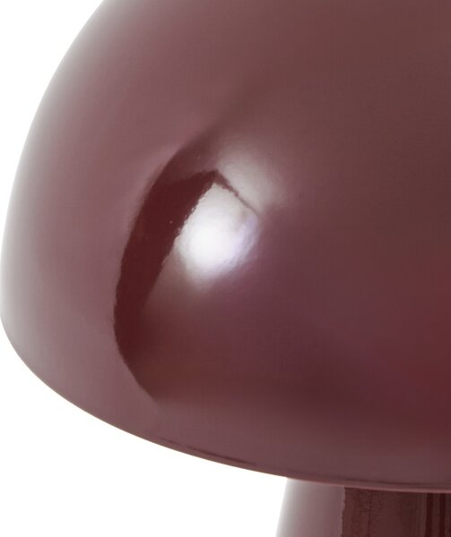 Stolne Lampa Lindby, Nevijo, prigušiv, Crvena, Dnevna soba, Metal, Moderan