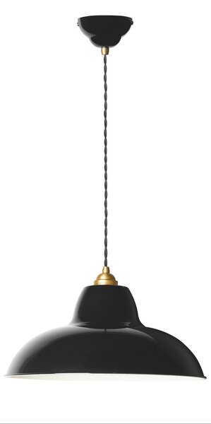 Viseće Svjetiljka Anglepoise, Original 1227 Brass Midi Wide, prigušiv, Crno, Dnevna soba, Metal, Dizajn