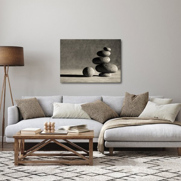 Slika - Sivo kamenje (70x50 cm)