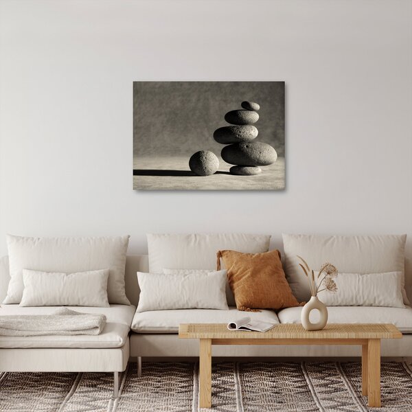 Slika - Sivo kamenje (70x50 cm)
