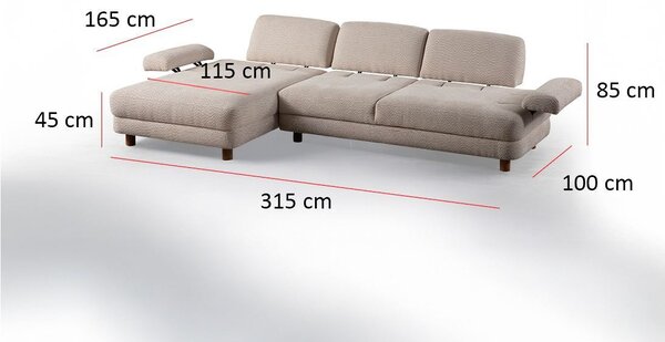 Zondo.hr Kutna garnitura Nicel (krem) (L). Akcija -31%. 1144972