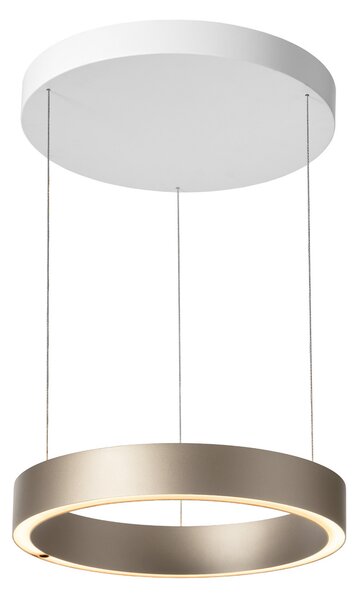 Viseće Svjetiljka LOOM DESIGN, Velora, prigušiv, Bež, Dnevna soba, Aluminij, Moderan