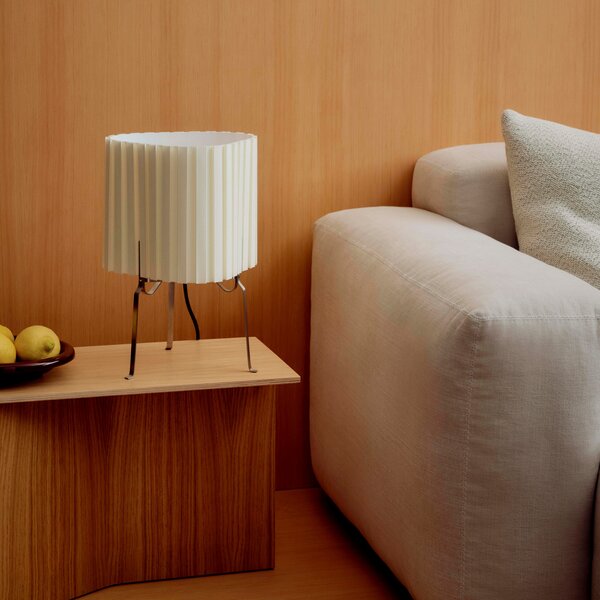 Stolne Lampa HAY, Canelé, Bijela, Dnevna soba, Tkanina / tekstil, Dizajn