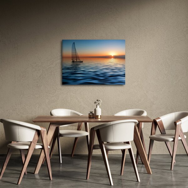 Slika - Jedrilice na moru (70x50 cm)