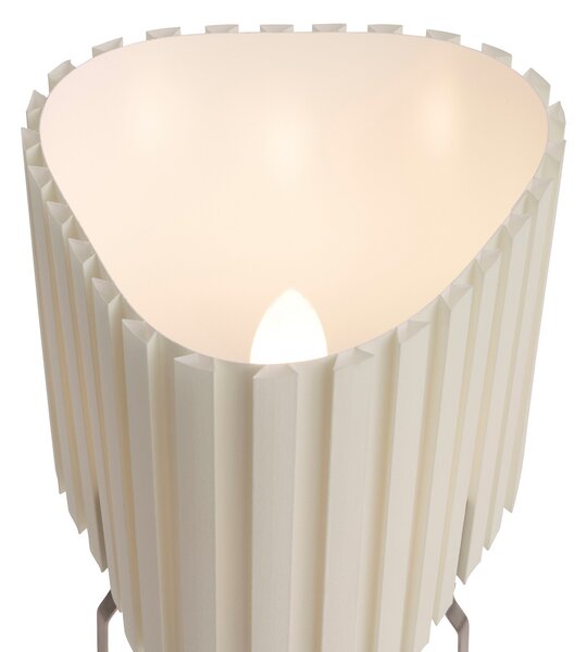 Stolne Lampa HAY, Canelé, Bijela, Dnevna soba, Tkanina / tekstil, Dizajn