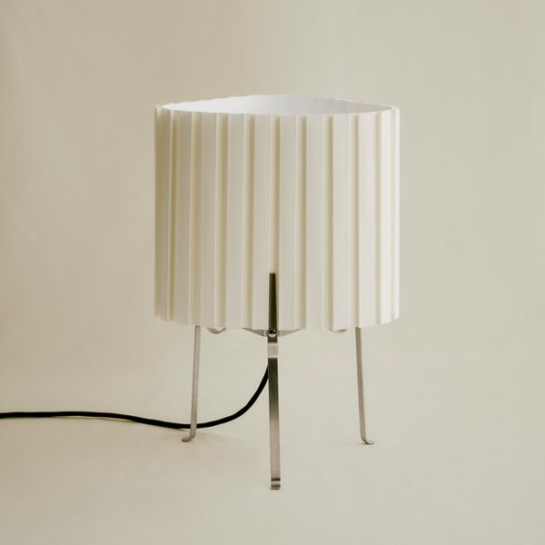 Stolne Lampa HAY, Canelé, Bijela, Dnevna soba, Tkanina / tekstil, Dizajn