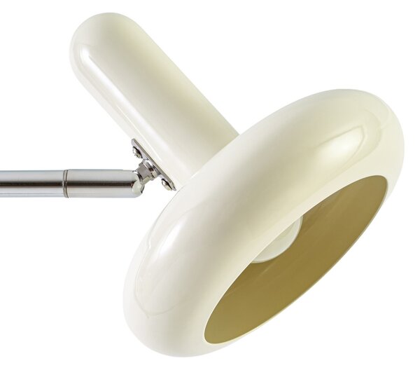 Podne Lampa Lindby, Dylan, Bež, Dnevna soba, Metal, Vintage
