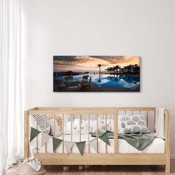 Slika - Resort uz more (120x50 cm)