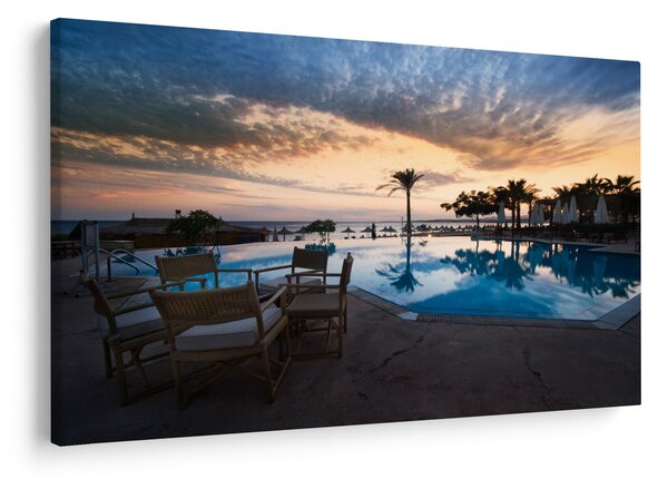 Slika - Resort uz more (90x60 cm)