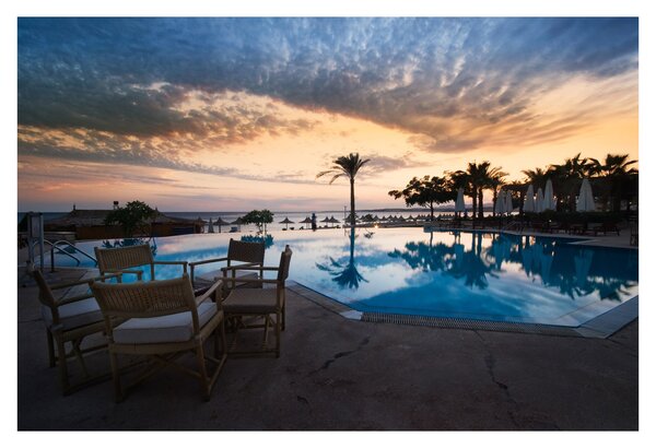 Slika - Resort uz more (90x60 cm)