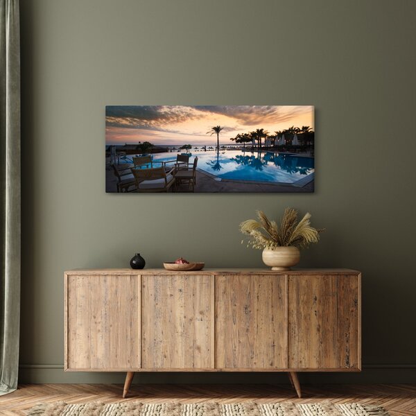 Slika - Resort uz more (120x50 cm)