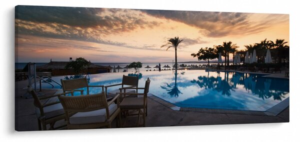 Slika - Resort uz more (120x50 cm)