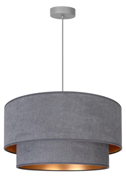 Viseće Svjetiljka Duolla, Boho, Sivo, Spavaća soba, Tkanina / tekstil, Stanovanje mladih