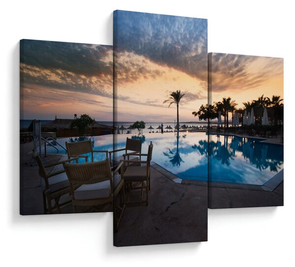 Slika - Resort uz more (90x60 cm)