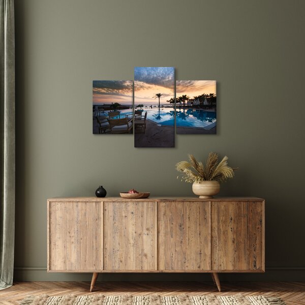Slika - Resort uz more (90x60 cm)