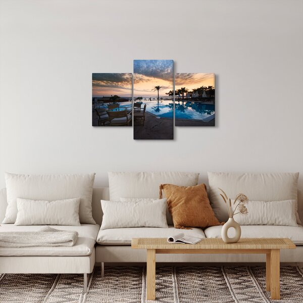 Slika - Resort uz more (90x60 cm)
