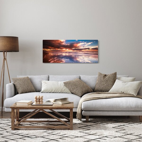 Slika - Večernja plaža (120x50 cm)