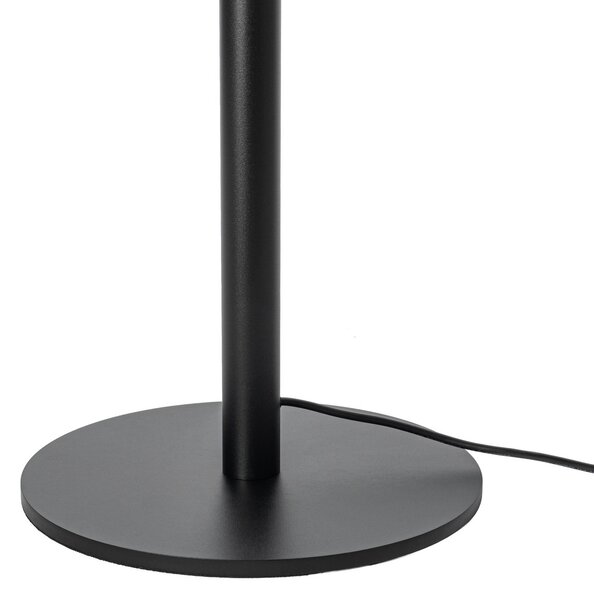 Podne Lampa Arcchio, Frile, prigušiv, Crno, Dnevna soba, Aluminij, Moderan