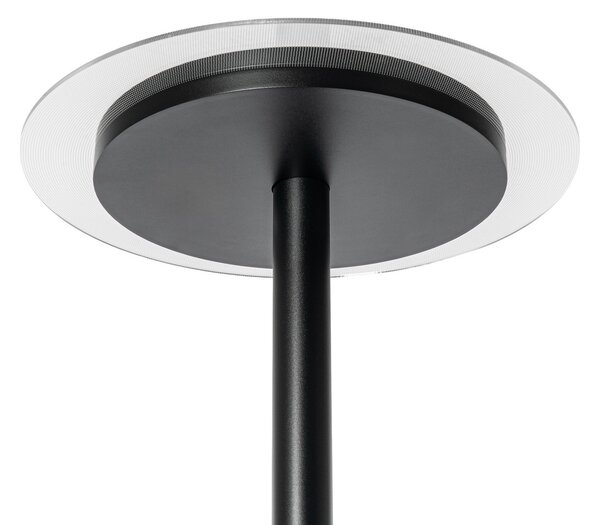 Podne Lampa Arcchio, Frile, prigušiv, Crno, Dnevna soba, Aluminij, Moderan