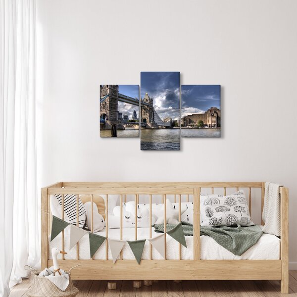 Slika - Tower Bridge u Londonu (90x60 cm)