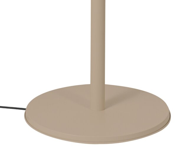 Vamio samostojeći grijač na zrak, srebrna, 210 cm, IP54, daljinski upravljač - Lucande, Vamio, Bež, Aluminij, Moderan