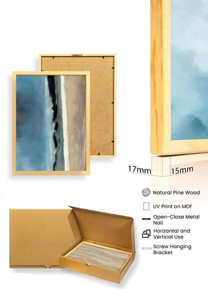 Zondo.hr Slika 30 x 40 cm Hulla 3 (više boja) (3 komada). Akcija -36%. 1145230