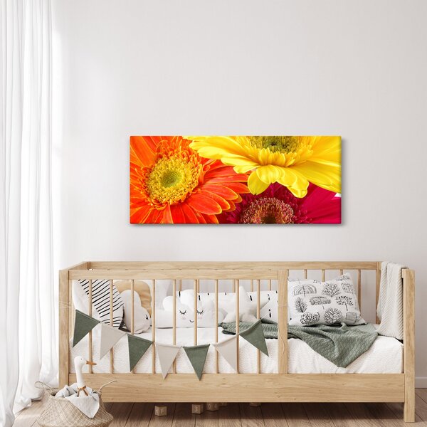 Slika - Cvijeće Gerbery (120x50 cm)