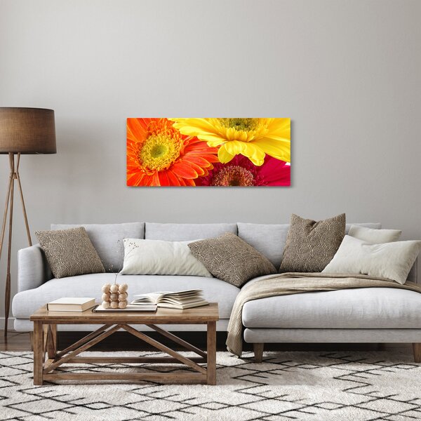 Slika - Cvijeće Gerbery (120x50 cm)