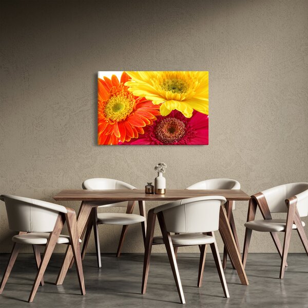 Slika - Cvijeće Gerbery (90x60 cm)
