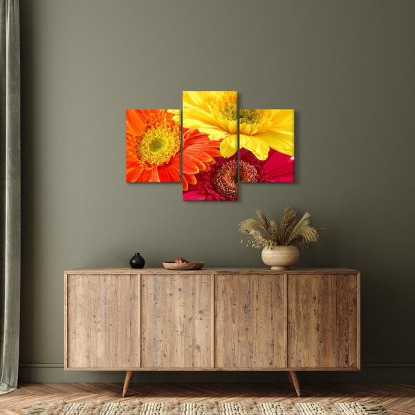 Slika - Cvijeće Gerbery (90x60 cm)